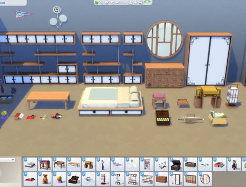Touken Ranbu Personal Room Set