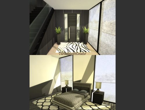 04. The Weird House | Black-White House Minimalist