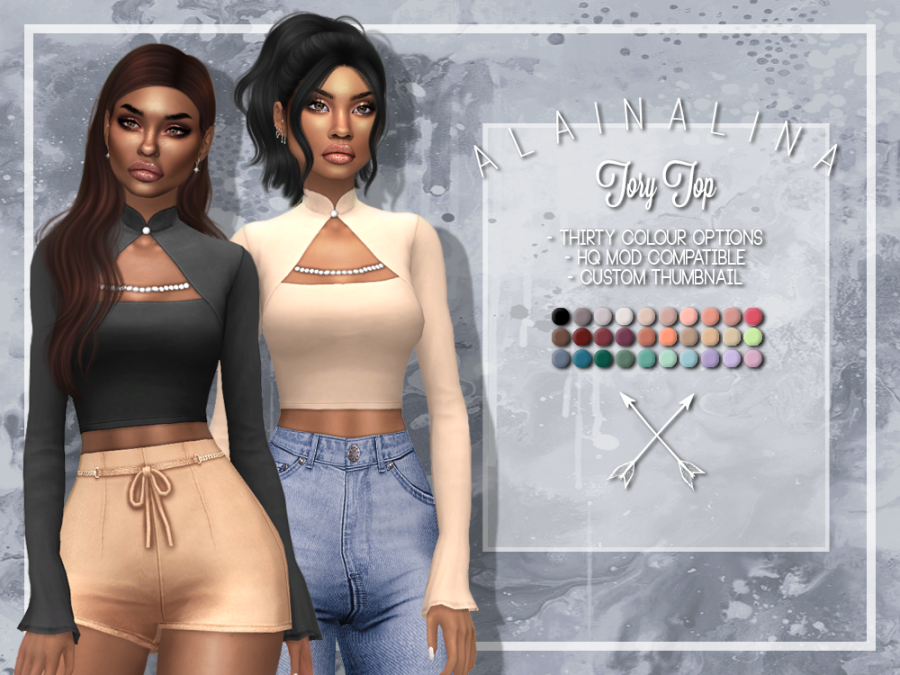 Tory Top - The Sims 4 Catalog