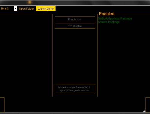 The Sims Mod Manager