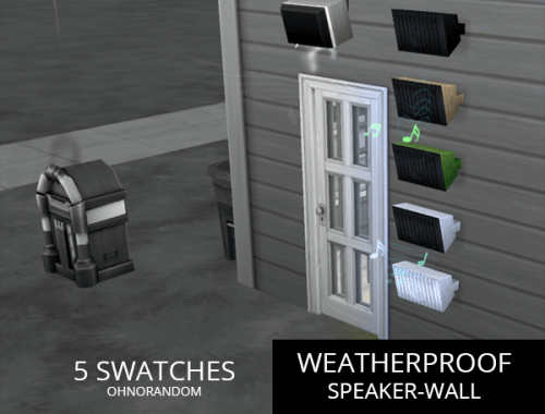 Weatherproof Speaker – Wall