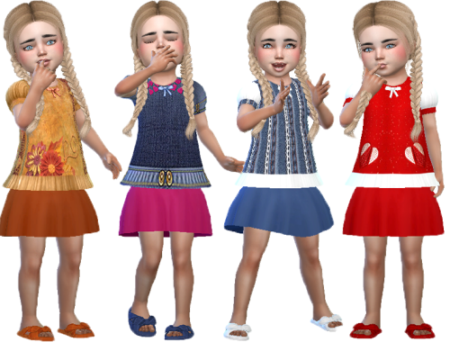 A line skirt recolor (Toddler stuff)