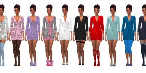 AAS’ BELTED WRAP at Sims4Sue
