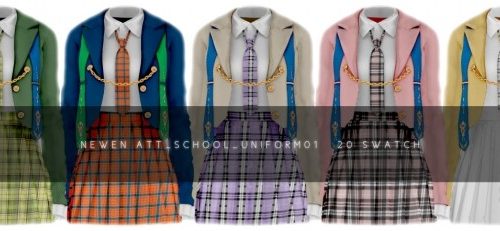 Above the time school uniforms at NEWEN