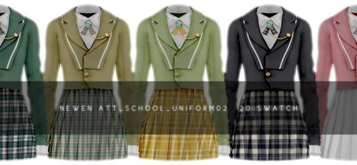 Above the time school uniforms at NEWEN