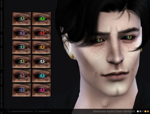 Abraxas eyes non-default | Simblreen 2021