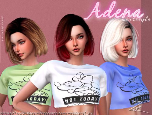 Adena Hairstyle (medium bob hairstyle)