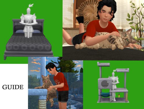 Adorable cat (Pose pack)