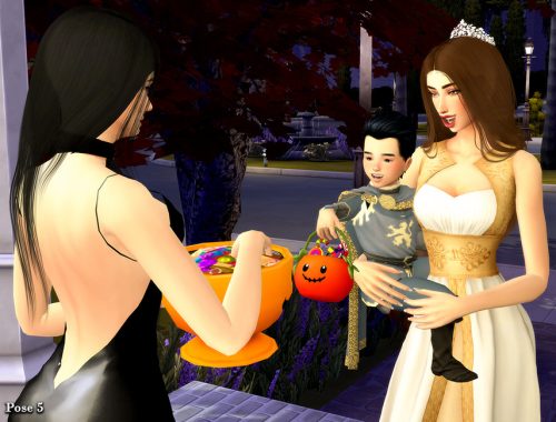 Adorable Halloween (Pose Pack)