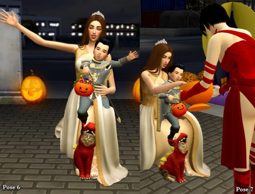 Adorable Halloween (Pose Pack)
