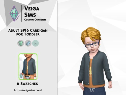 Adult SP16 Cardigan for Toddler