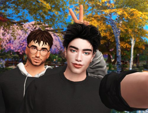 Afternoon of friends (Pose pack)