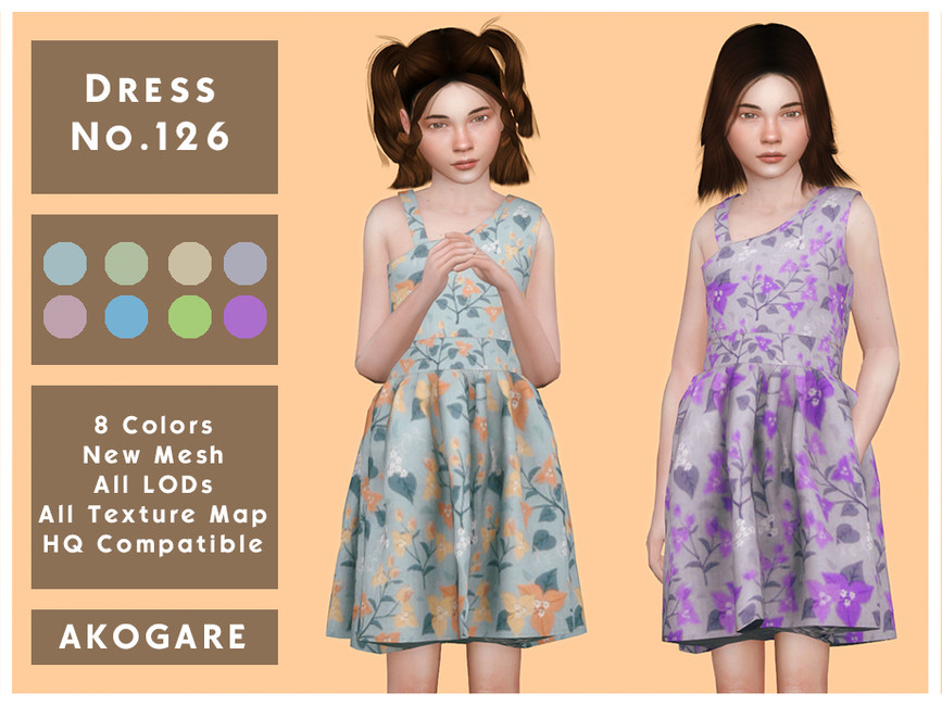 Akogare Dress No.126