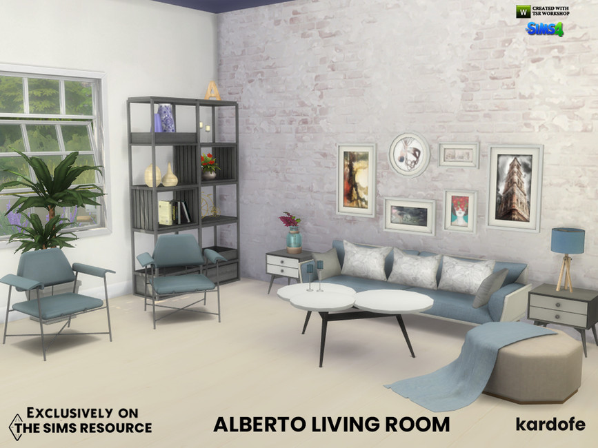 Alberto living room - The Sims 4 Catalog