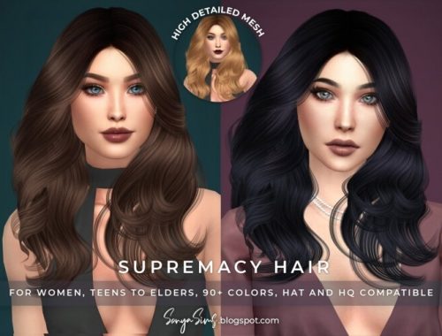 Alice, Supremacy & Bethlehem Hair at Sonya Sims