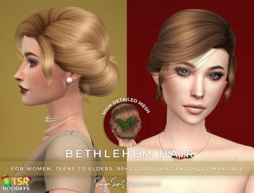 Alice, Supremacy & Bethlehem Hair at Sonya Sims