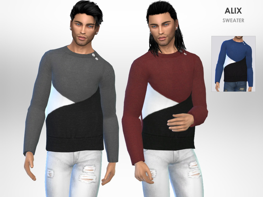 Alix Sweater - The Sims 4 Catalog