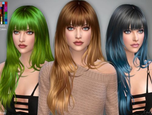 Aliza - Female Hairstyle - Sims 4