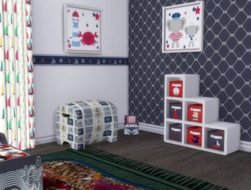 All At Sea Toddler Bedroom Set
