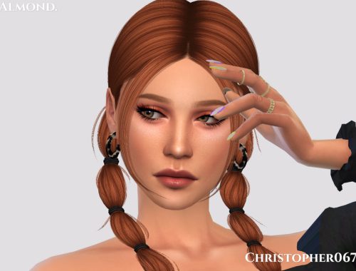 Almond Earrings / Christopher067