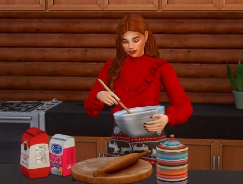 Alone on Christmas Pose Pack at Katverse
