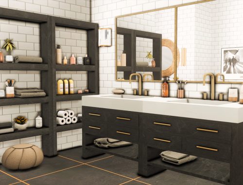 Amber Bathroom (TSR only CC)