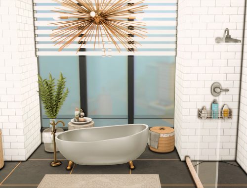 Amber Bathroom (TSR only CC)