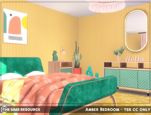Amber Bedroom - TSR CC Only