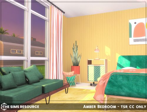 Amber Bedroom - TSR CC Only