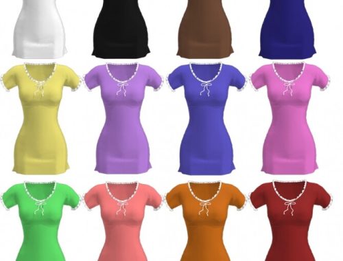 Amber Dress at Clarity Sims