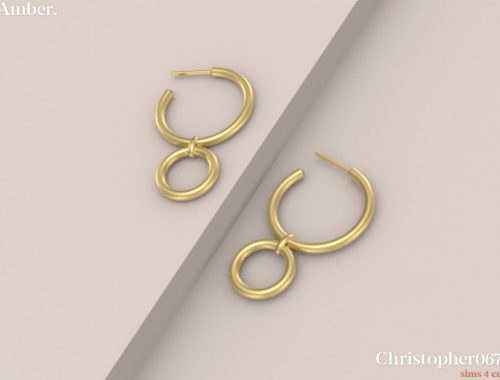 Amber Earrings