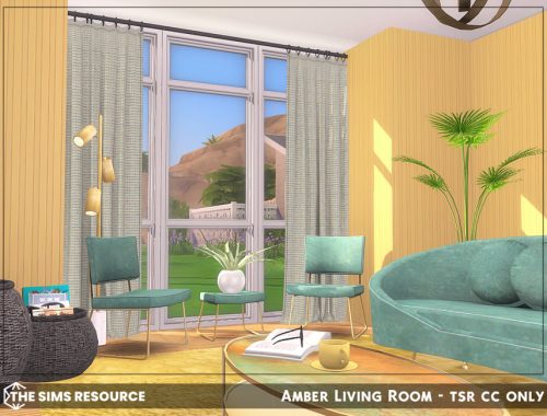 Amber Living Room - TSR CC Only