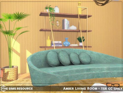 Amber Living Room - TSR CC Only