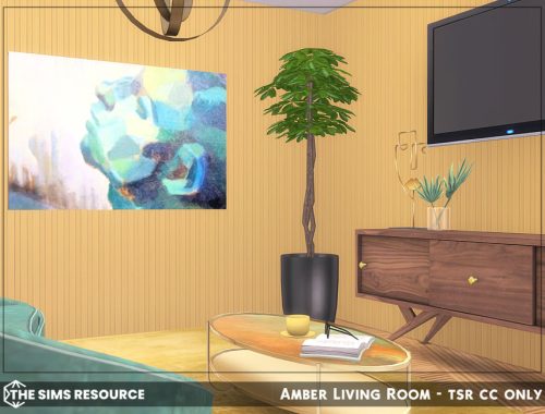 Amber Living Room - TSR CC Only