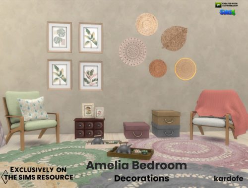 Amelia Bedroom Decorations