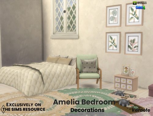 Amelia Bedroom Decorations