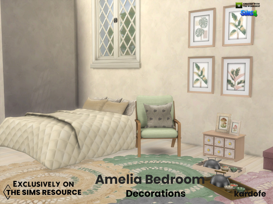 Amelia Bedroom Decorations - The Sims 4 Catalog