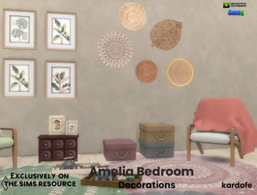 Amelia Bedroom Decorations
