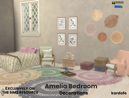 Amelia Bedroom Decorations