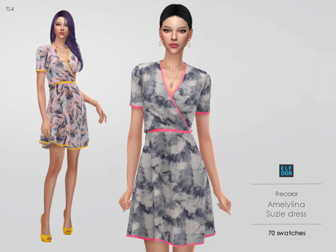 Amelylina Suzie Dress RC - The Sims 4 Catalog