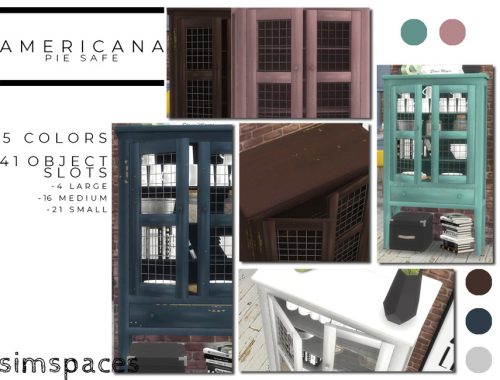 Americana Pie Safe