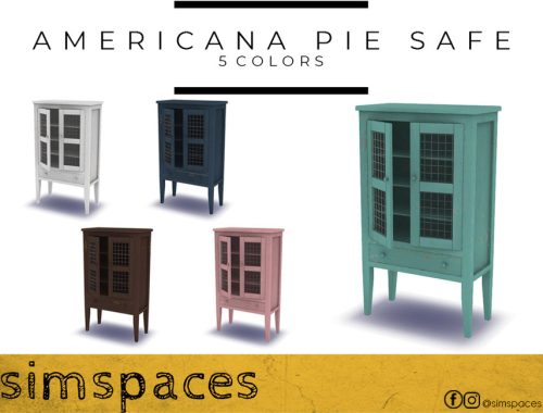 Americana Pie Safe