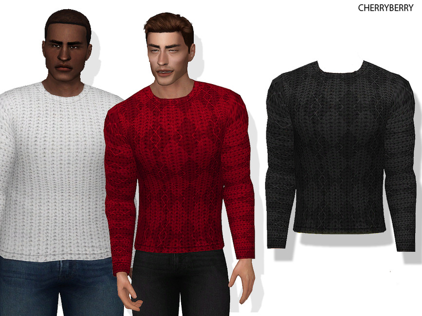 Andrew Sweater - The Sims 4 Catalog