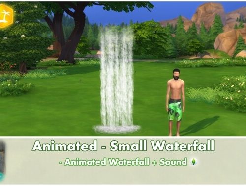 Animated Small Waterfall by Bakie