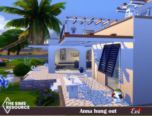 Anna hung out