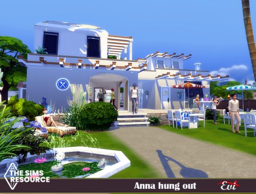 Anna hung out