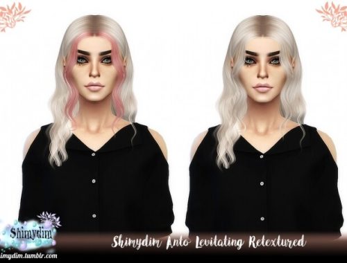 Anto Levitating Hair Retexture at Shimydim Sims