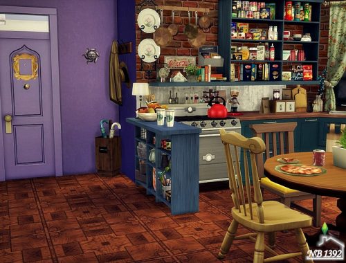 Apartment M&R – Kitchen – “Friends”