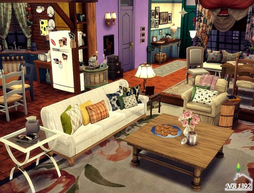 Apartment M&R – Living room part 1 – “Friends”