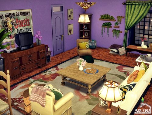 Apartment M&R – Living room part 1 – “Friends”